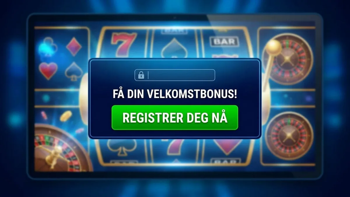Registrer deg med bonus